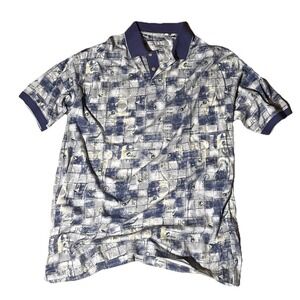 VINTAGE 90's Robert‎ Stock Golf Polo Shirt